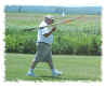 Larry Bailey with his Glider