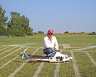 Rick with his Huey